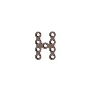 H Shape with Gap, Pure Titanium