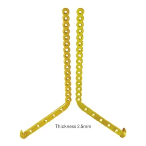 Locking Reconstruction Plate with Condylar Head Type 1, Pure Titanium