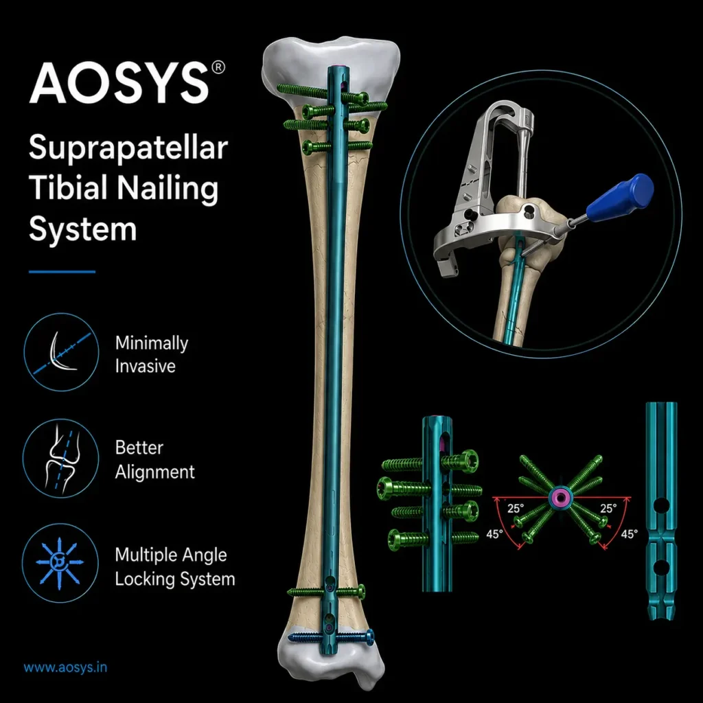 Suprapatellar Tibial Nailing System